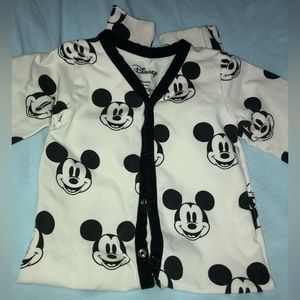 Mikey mouse pj onesie/footies